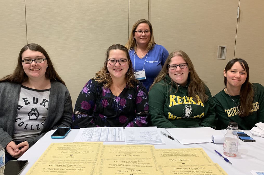 Five Keuka College Students Take Part in Annual Believe Conference