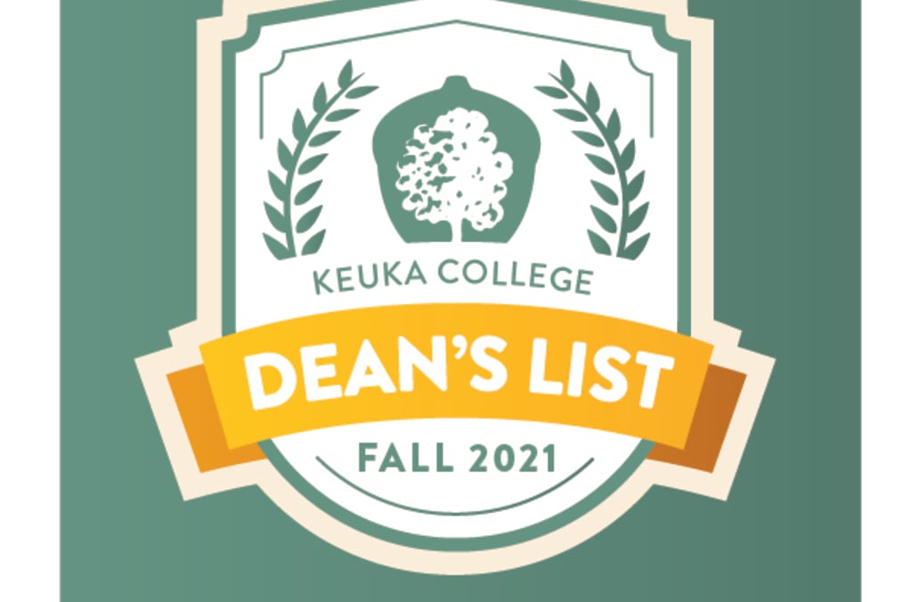 Fall 2021 Dean's List Badge 